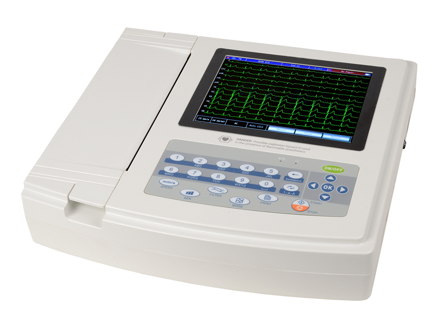 1200g ecg 12 canale cu monitor
