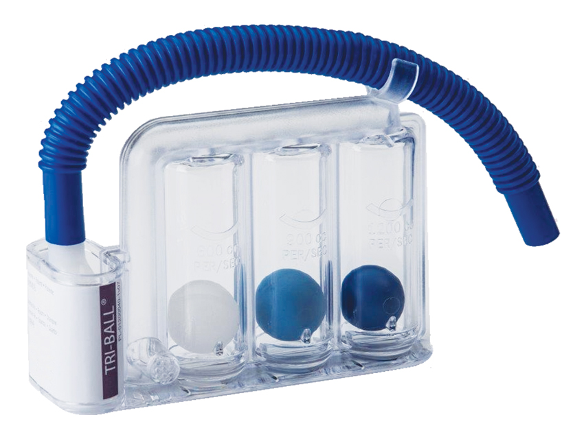 aparat de exercitii respiratorii cu 3 mingii tri ball