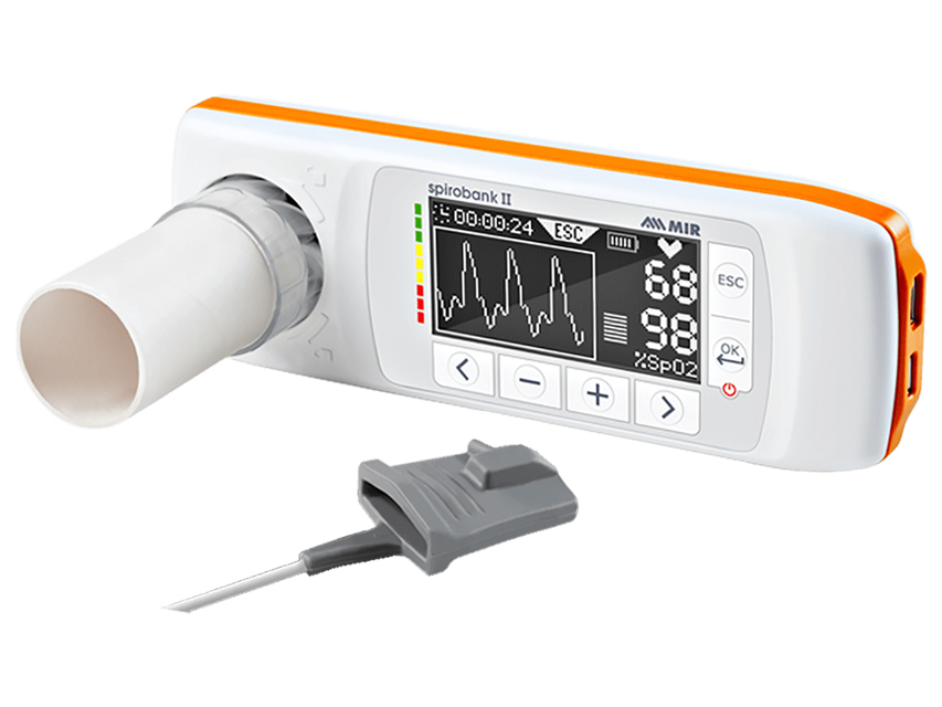 spirometru spirobank ii smart+ modul spo2 + software