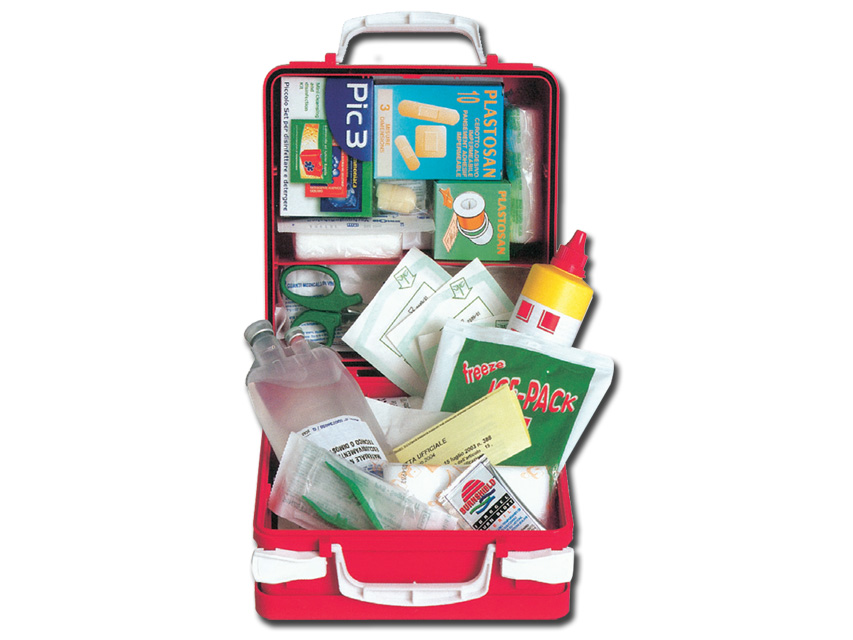 trusa/kit mediu geanta din plastic