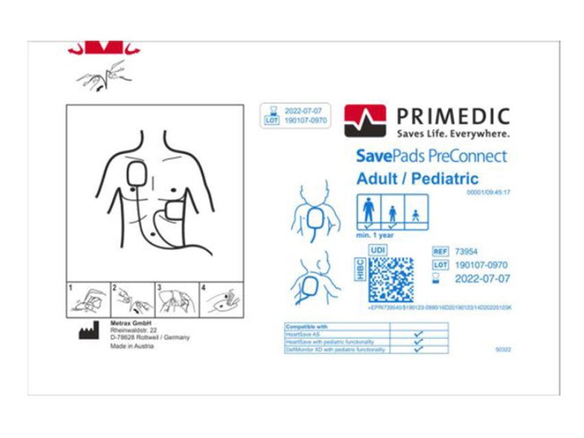 paduri save preconnect set adult/copil minim 1 an pentru heartsave din s.n.739xxxxxxx