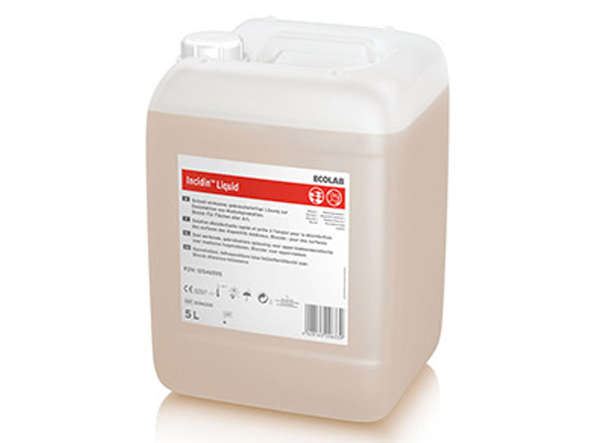 dezinfectant de suprafete pe baza de alcool ecolab incidin liquid rezervor 5 l