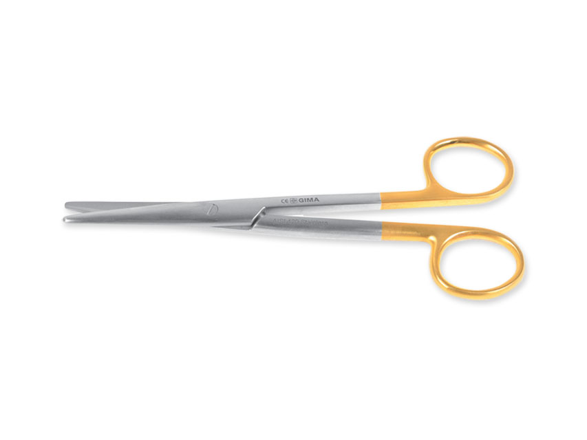 tungsten carbide foarfeca mayo de aur otel inoxidabil dreapta boanta 15 cm