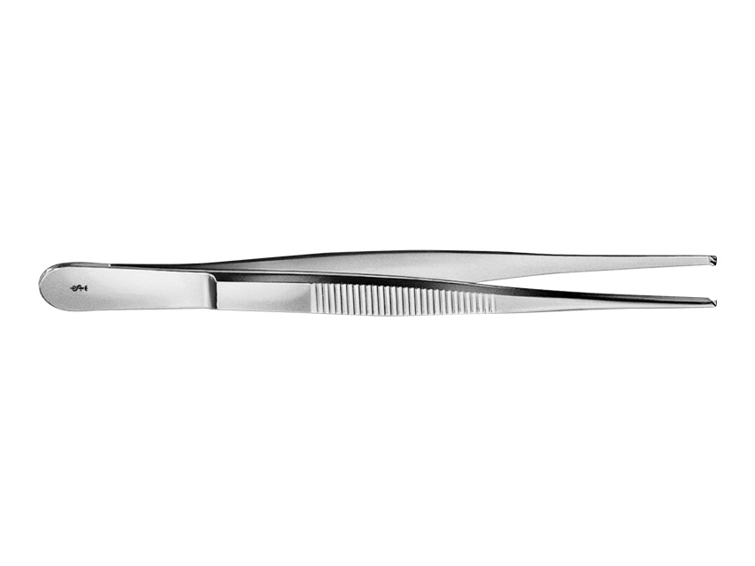 forceps de disectie aesculap drept dinti 1x2 16 cm bd559r