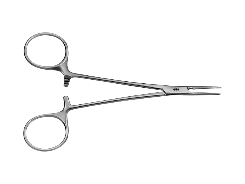 forceps hemostatic halsted mosquito cu aesculap drept 12.5 cm bh110r