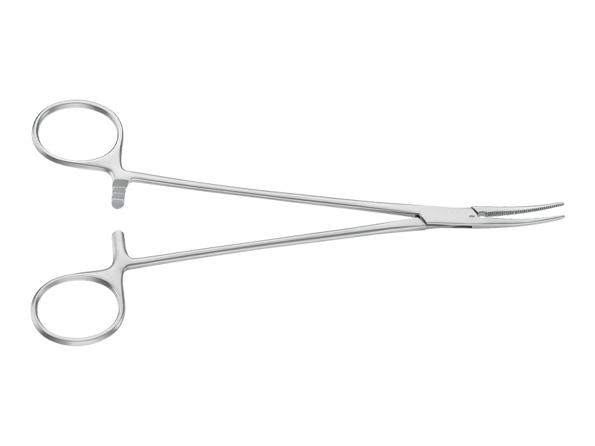 forceps hemostatic aesculapa halsted curbata tocita 18.5 cm bh203r