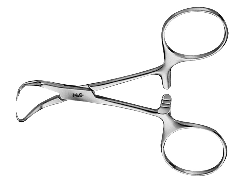 clema de prosop aesculap backhaus curbat ascutita 11 cm bf432r