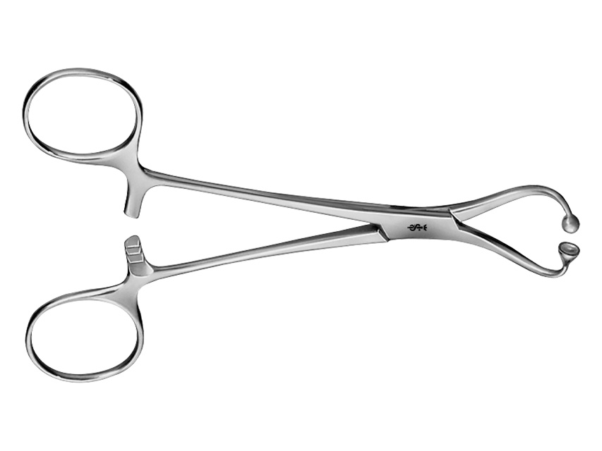 clema prosop buttoned aesculap curbat bont 14 cm bf464r