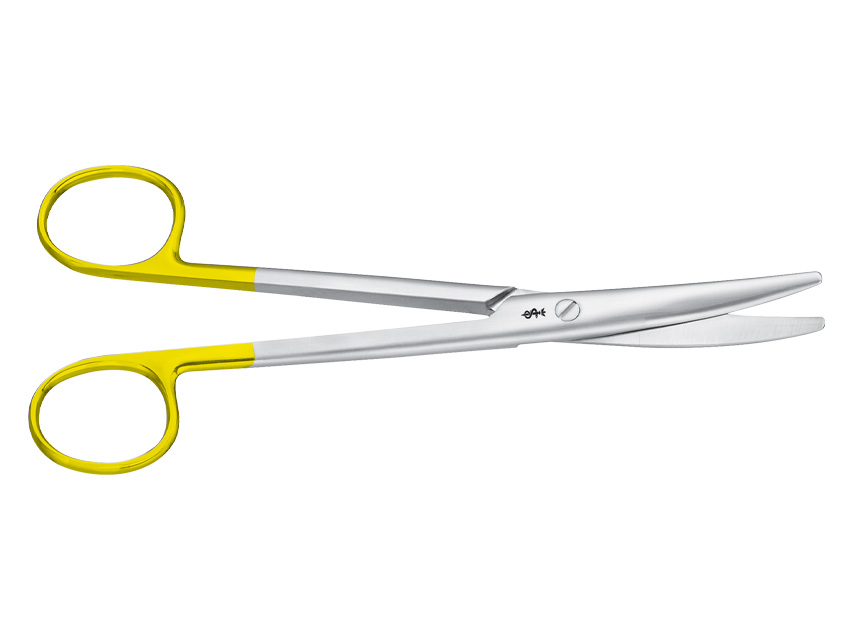 foarfeca subtire aesculap mayo tc durotip curbata boanta/boanta 17 cm bc243r