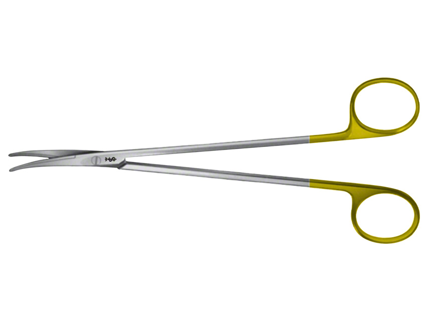 foarfeca aesculap metzenbaum tc durotip curbata boanta/boanta 14.5 cm bc261r