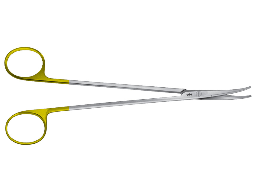 foarfeca subtire aesculap metzenbaum tc durotip curbata boanta/boanta 18 cm bc271r