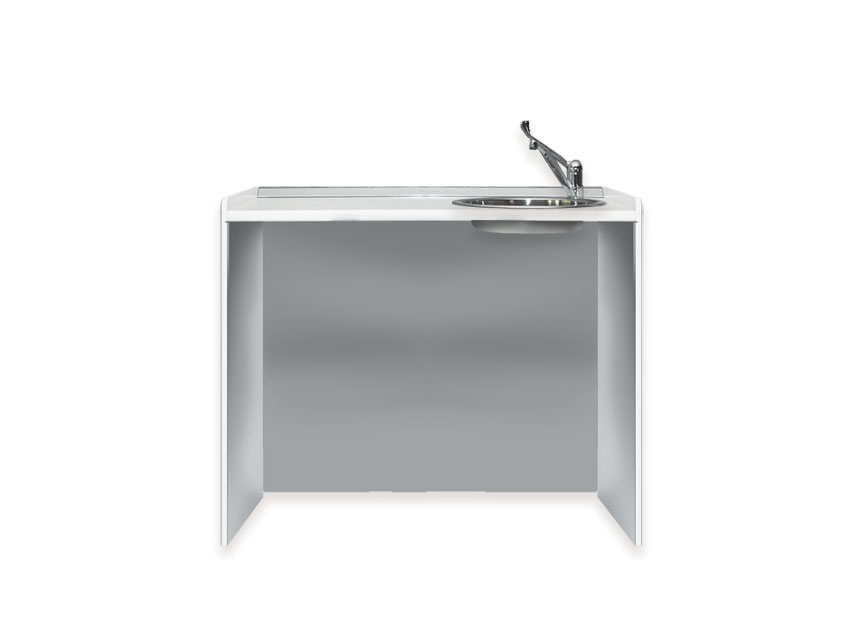 blat de lucru 106 cm lavoar dreapta
