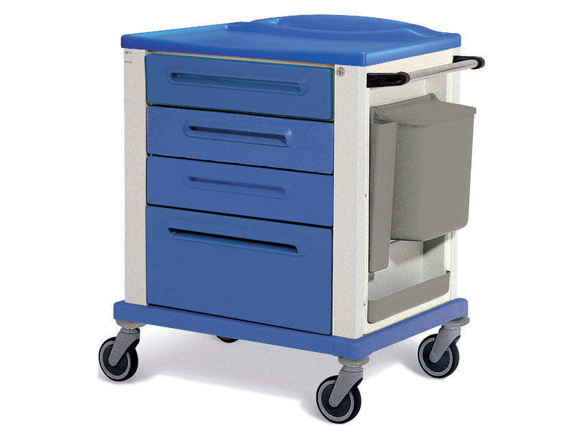 carucior de baza standard albastru