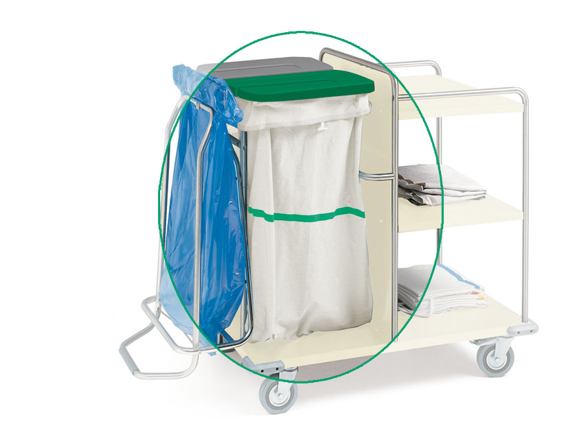 sac de ambalat lavabil banda verde