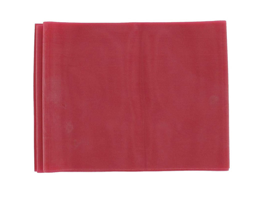 banda de exercitii fara latex 1.5 m x 14 cm x 0.30 mm rosu