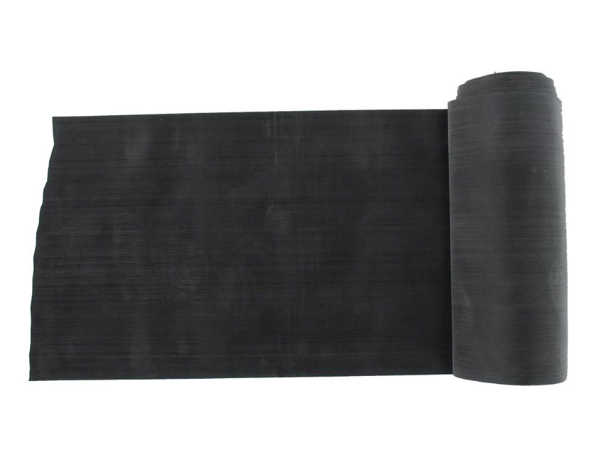 banda de exercitii fara latex 5.5 m x 14 cm x 0.40 mm neagra