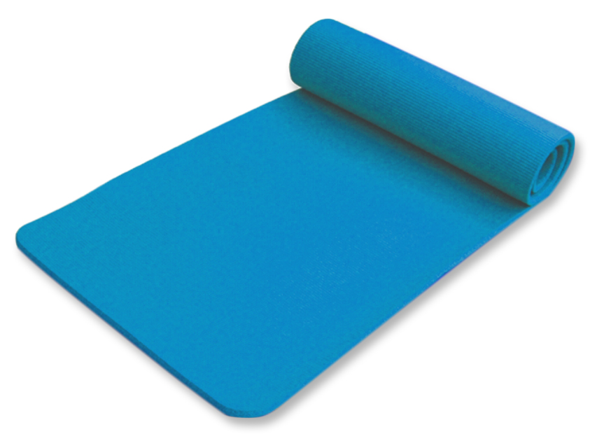 salatea de exercitii 180x60xh1.6 cm albastru deschis