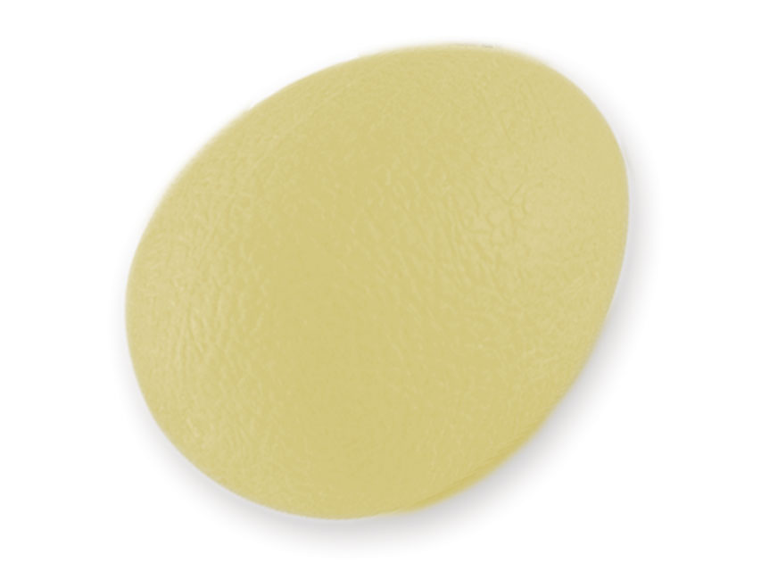 dispozitiv flexor maini in forma de ou x soft galben