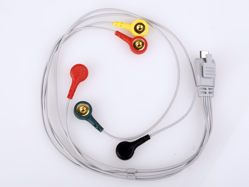 cablu ecg tip buton cu 5 electrozi optional pentru 54300