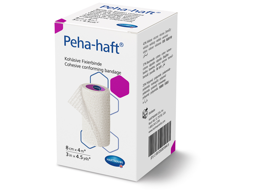 peha haft 932443 bandaj elastic coeziv 4 m x 8 cm fara latex