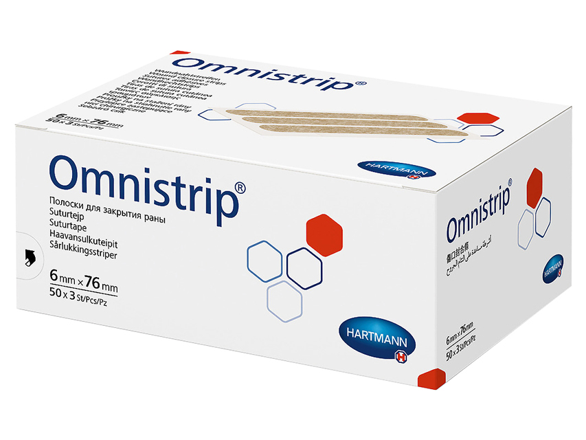 pentru inchiderea plagilor sterile hartmann omnistrip 6x76 mm 540683